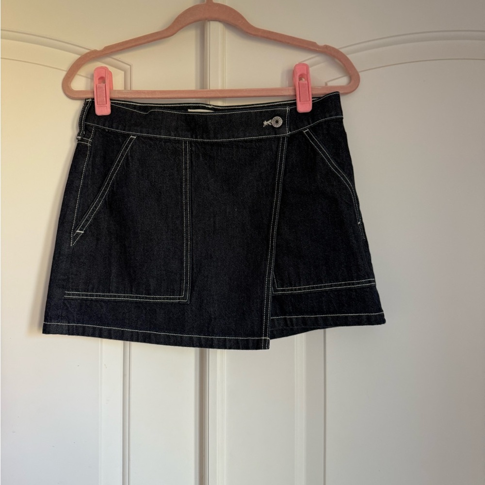 Abercrombie & Fitch Indigo Denim Skirt